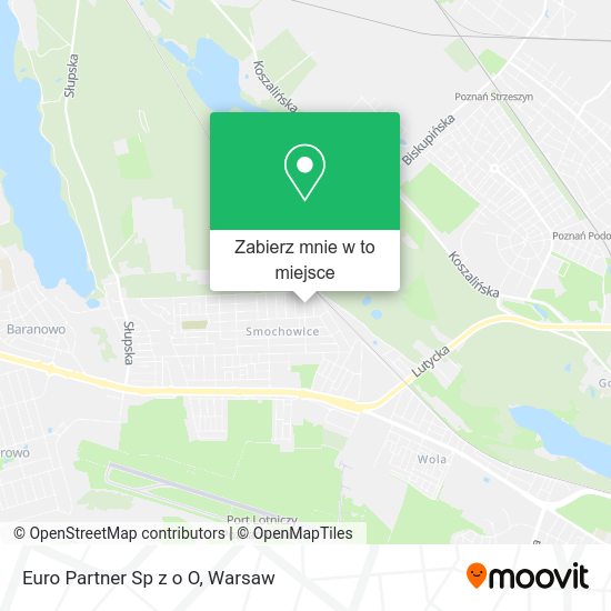 Mapa Euro Partner Sp z o O