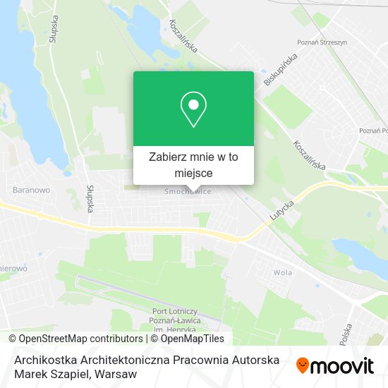 Mapa Archikostka Architektoniczna Pracownia Autorska Marek Szapiel