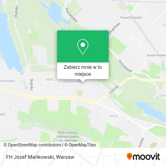 Mapa FH Józef Mańkowski