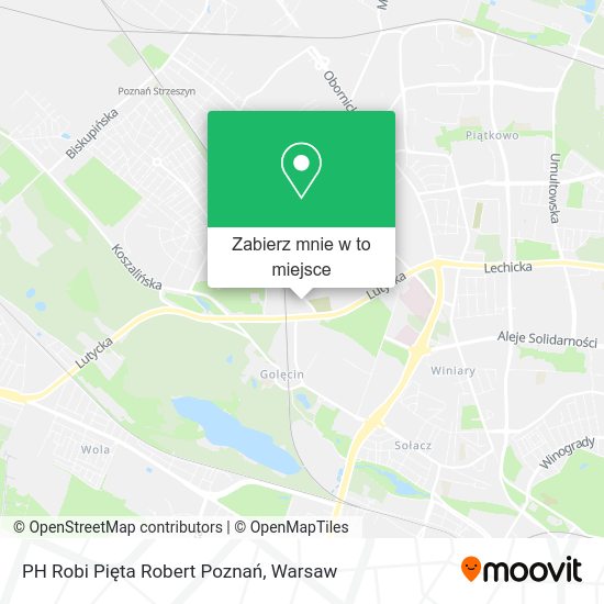 Mapa PH Robi Pięta Robert Poznań