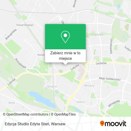 Mapa Edycja Studio Edyta Stań