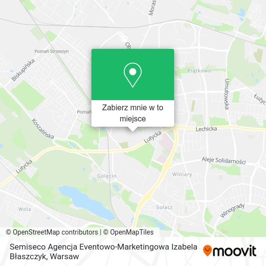 Mapa Semiseco Agencja Eventowo-Marketingowa Izabela Błaszczyk