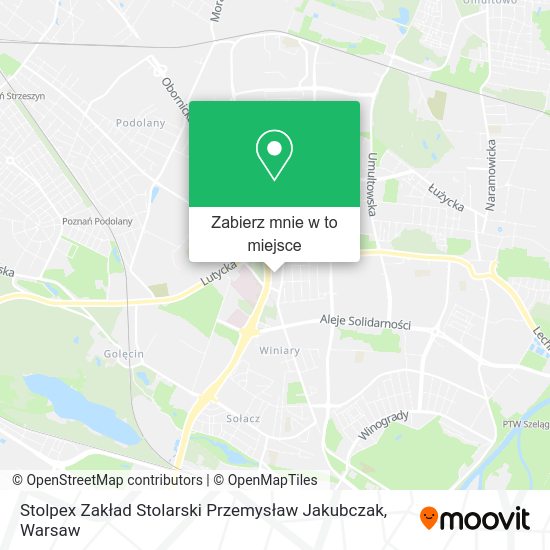 Mapa Stolpex Zakład Stolarski Przemysław Jakubczak