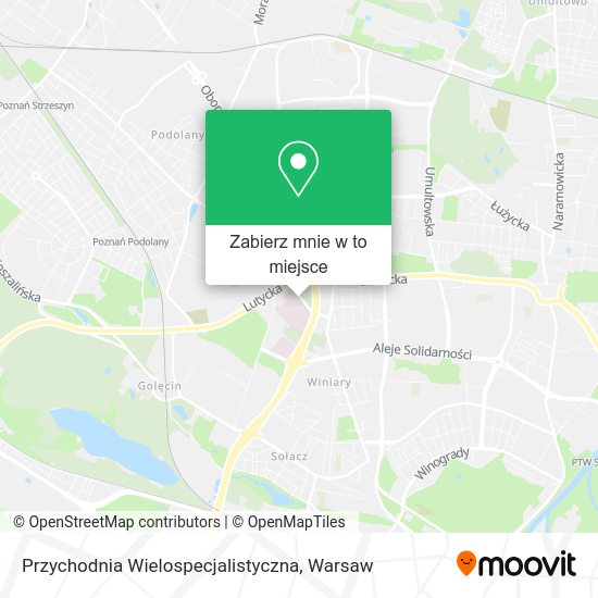 Mapa Przychodnia Wielospecjalistyczna