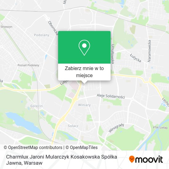 Mapa Charmlux Jaroni Mularczyk Kosakowska Spółka Jawna