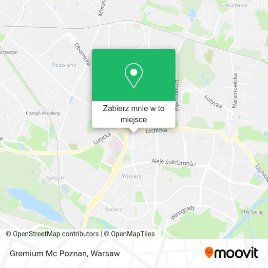 Mapa Gremium Mc Poznan