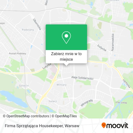 Mapa Firma Sprzątająca Housekeeper