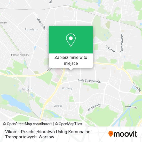 Mapa Vikom - Przedsiębiorstwo Usług Komunalno - Transportowych