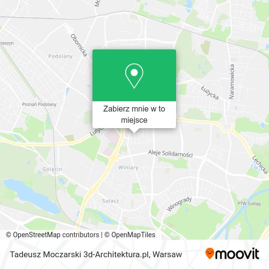 Mapa Tadeusz Moczarski 3d-Architektura.pl