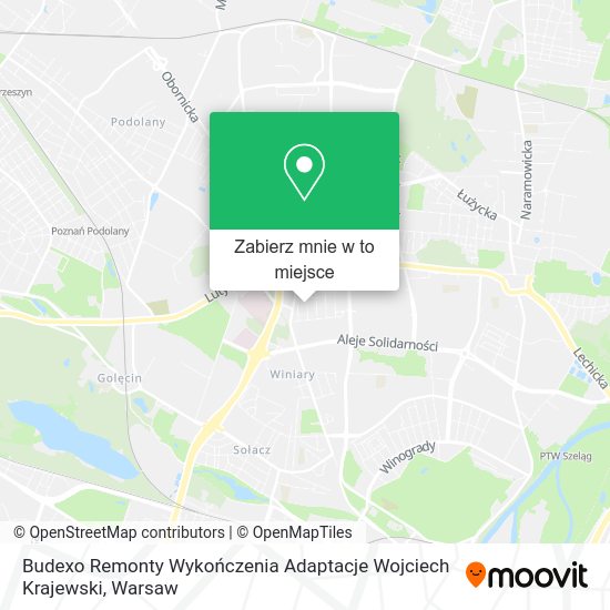 Mapa Budexo Remonty Wykończenia Adaptacje Wojciech Krajewski