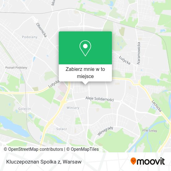 Mapa Kluczepoznan Spolka z