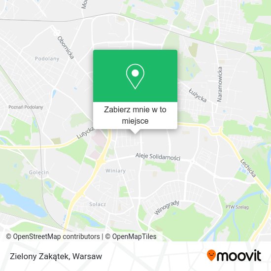 Mapa Zielony Zakątek