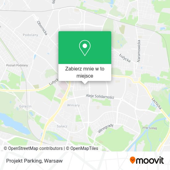 Mapa Projekt Parking