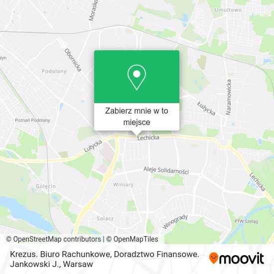 Mapa Krezus. Biuro Rachunkowe, Doradztwo Finansowe. Jankowski J.