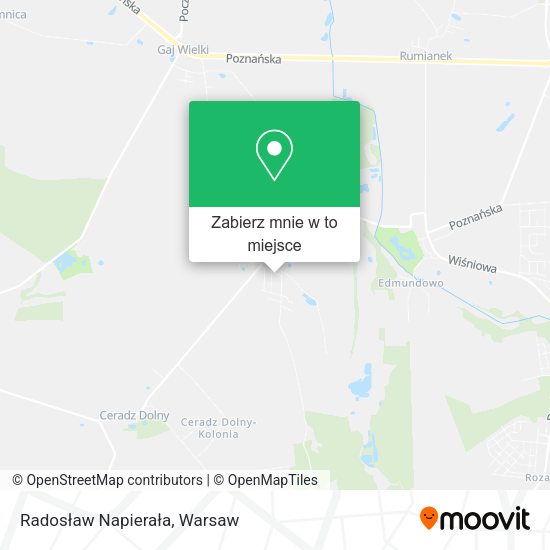 Mapa Radosław Napierała