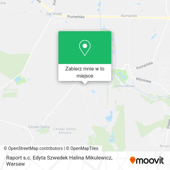 Mapa Raport s.c. Edyta Szwedek Halina Mikulewicz