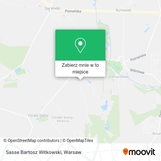 Mapa Sasse Bartosz Witkowski