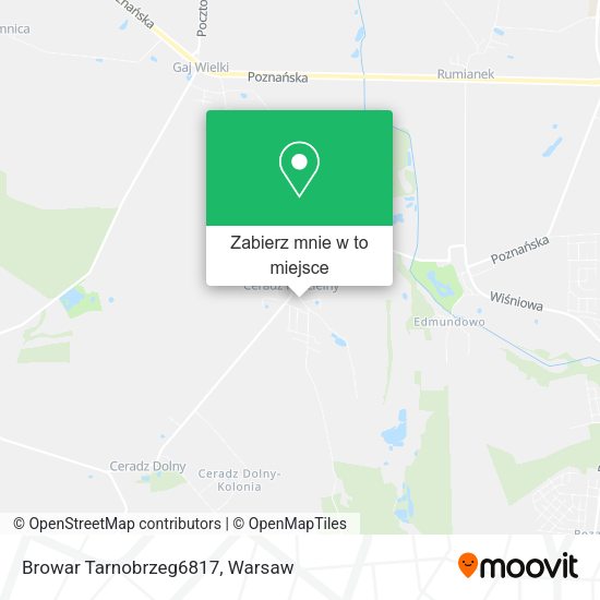 Mapa Browar Tarnobrzeg6817