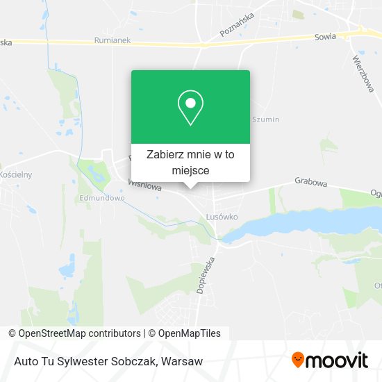 Mapa Auto Tu Sylwester Sobczak