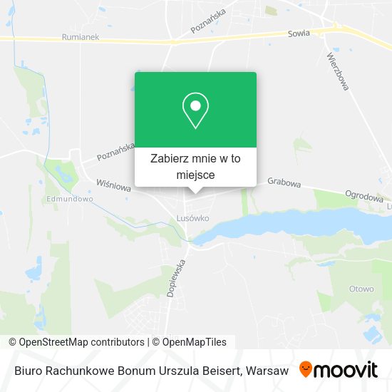 Mapa Biuro Rachunkowe Bonum Urszula Beisert