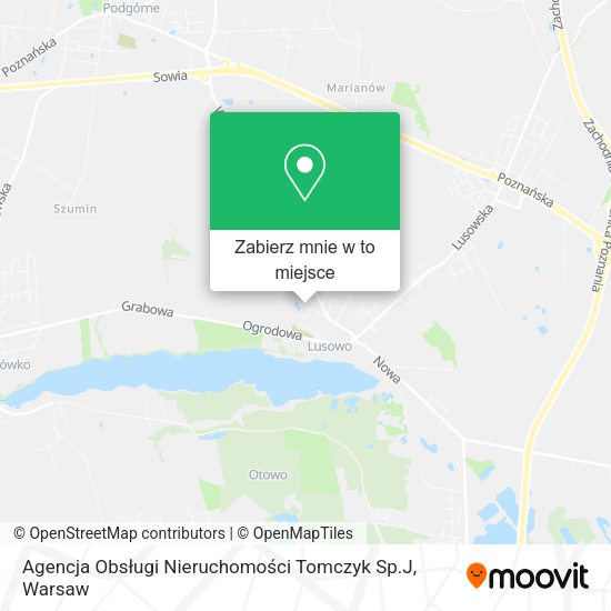 Mapa Agencja Obsługi Nieruchomości Tomczyk Sp.J