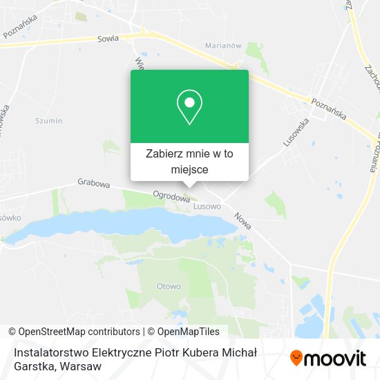 Mapa Instalatorstwo Elektryczne Piotr Kubera Michał Garstka