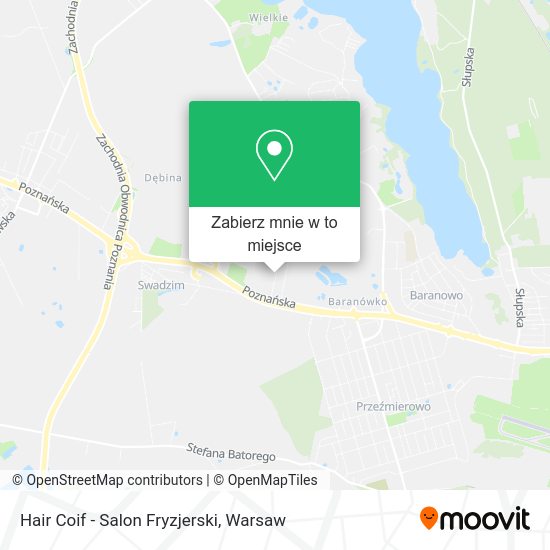 Mapa Hair Coif - Salon Fryzjerski