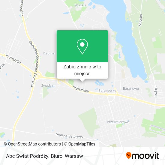 Mapa Abc Świat Podróży. Biuro