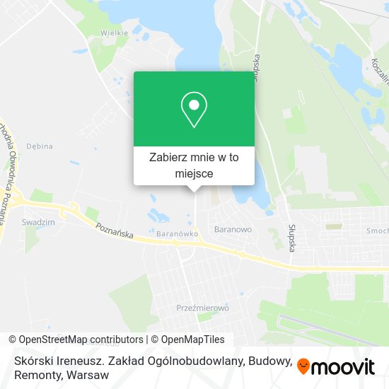 Mapa Skórski Ireneusz. Zakład Ogólnobudowlany, Budowy, Remonty