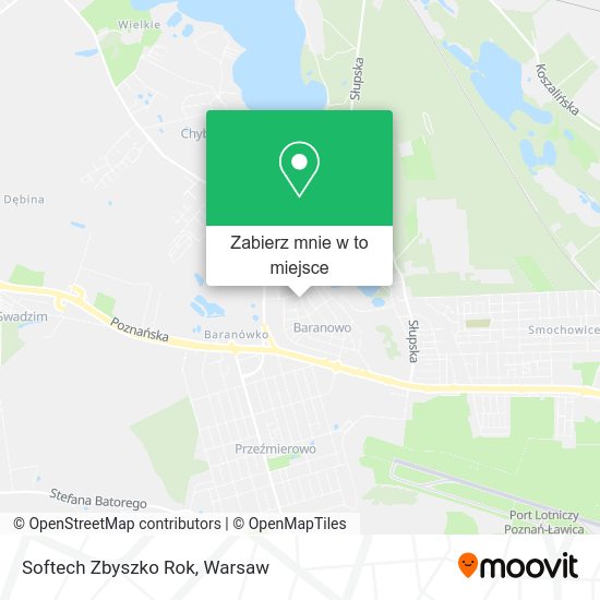 Mapa Softech Zbyszko Rok