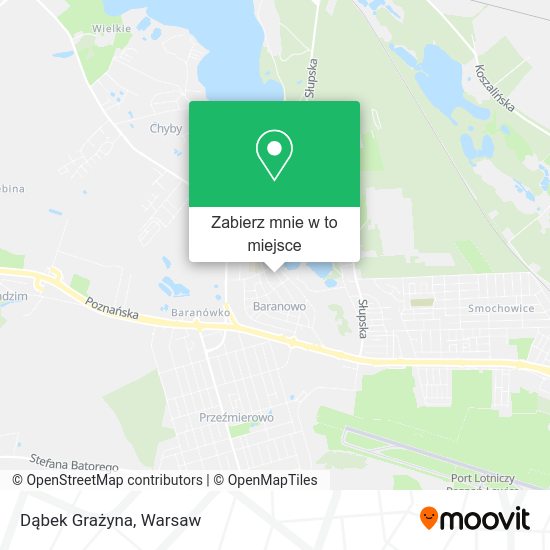 Mapa Dąbek Grażyna