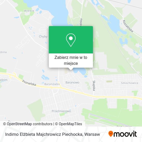 Mapa Indimo Elżbieta Majchrowicz Piechocka