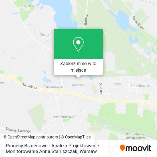 Mapa Procesy Biznesowe - Analiza Projektowanie Monitorowanie Anna Staniszczak