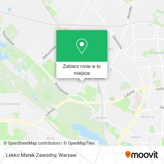 Mapa Lekko Marek Zawodny