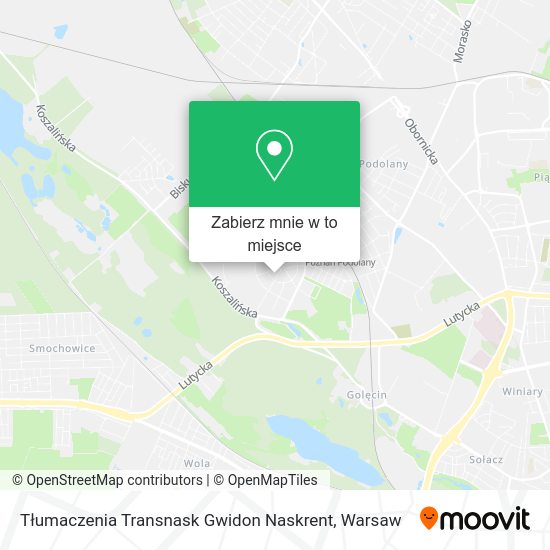 Mapa Tłumaczenia Transnask Gwidon Naskrent