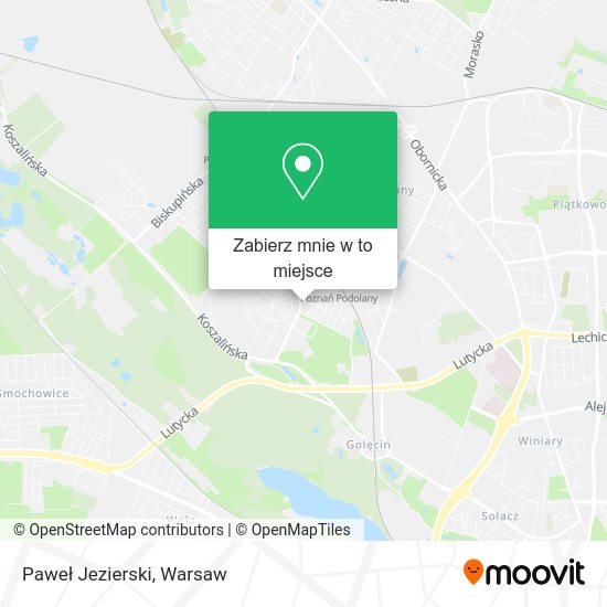 Mapa Paweł Jezierski