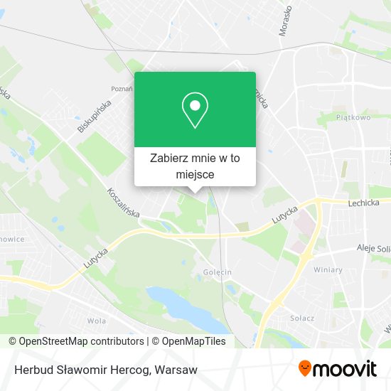 Mapa Herbud Sławomir Hercog