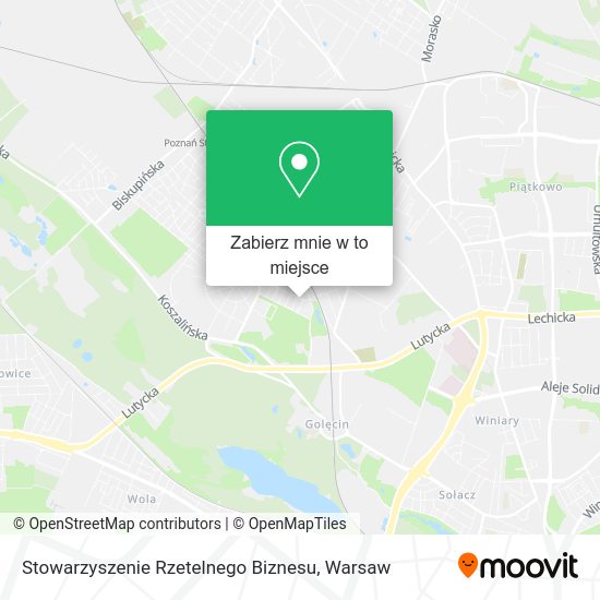 Mapa Stowarzyszenie Rzetelnego Biznesu