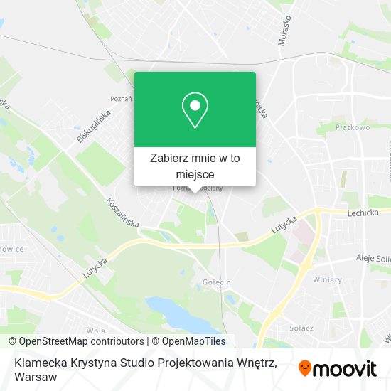 Mapa Klamecka Krystyna Studio Projektowania Wnętrz