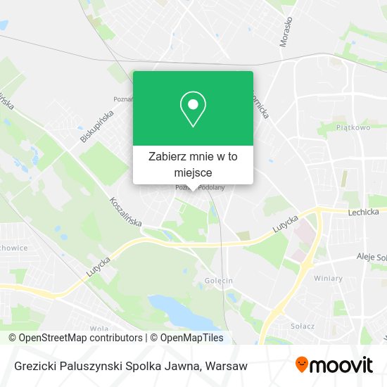 Mapa Grezicki Paluszynski Spolka Jawna