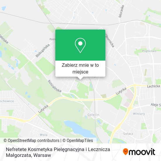 Mapa Nefretete Kosmetyka Pielęgnacyjna i Lecznicza Małgorzata