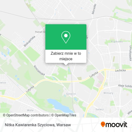 Mapa Nitka Kawiarenka Szyciowa