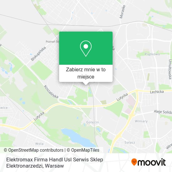 Mapa Elektromax Firma Handl Usl Serwis Sklep Elektronarzedzi