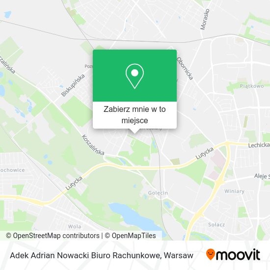 Mapa Adek Adrian Nowacki Biuro Rachunkowe