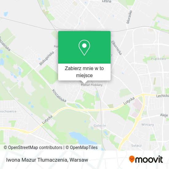 Mapa Iwona Mazur Tłumaczenia