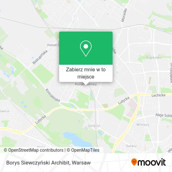 Mapa Borys Siewczyński Archibit