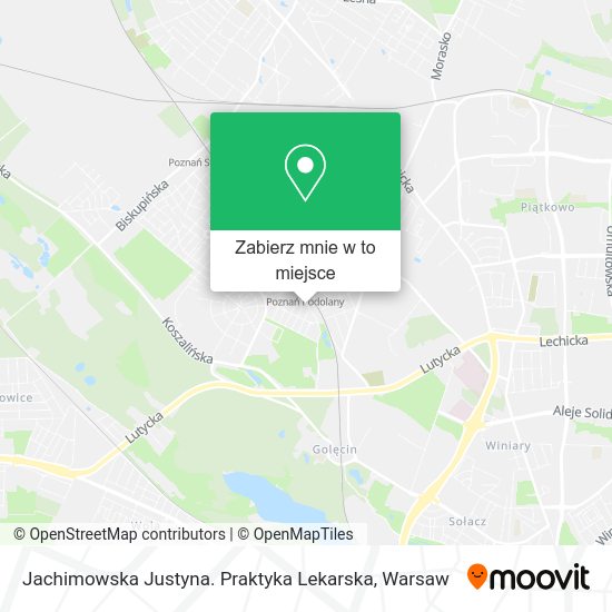 Mapa Jachimowska Justyna. Praktyka Lekarska