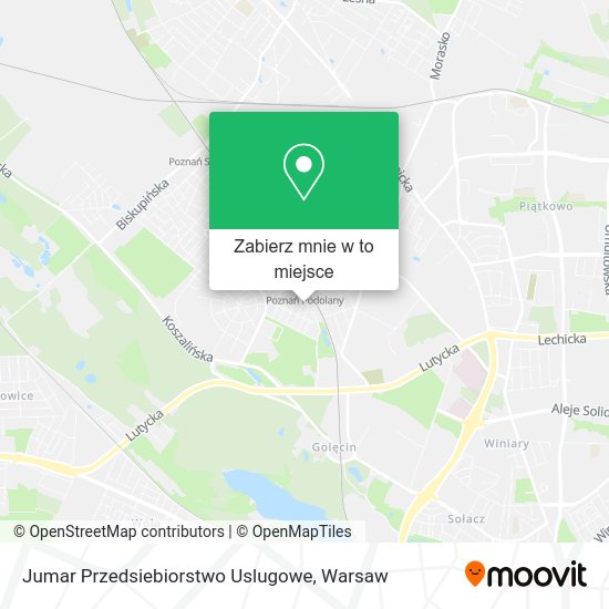 Mapa Jumar Przedsiebiorstwo Uslugowe