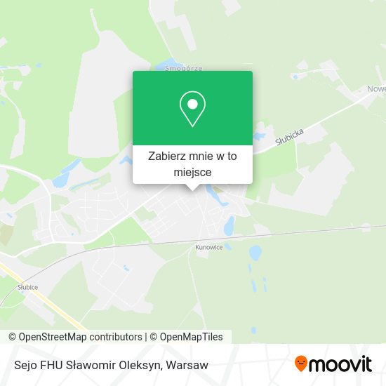 Mapa Sejo FHU Sławomir Oleksyn