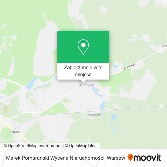 Mapa Marek Pomarański Wycena Nieruchomości